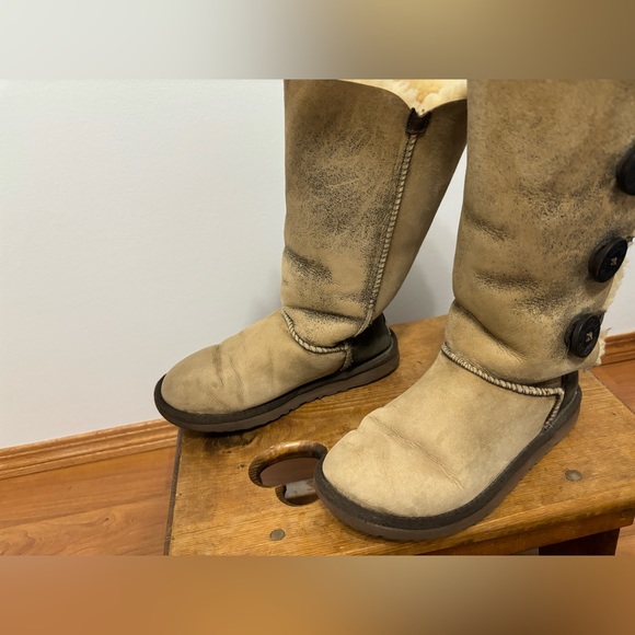 UGG Tall Classic Boot with Buttons - Picture 8 of 10